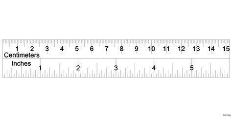 Printable Centimeters Ruler